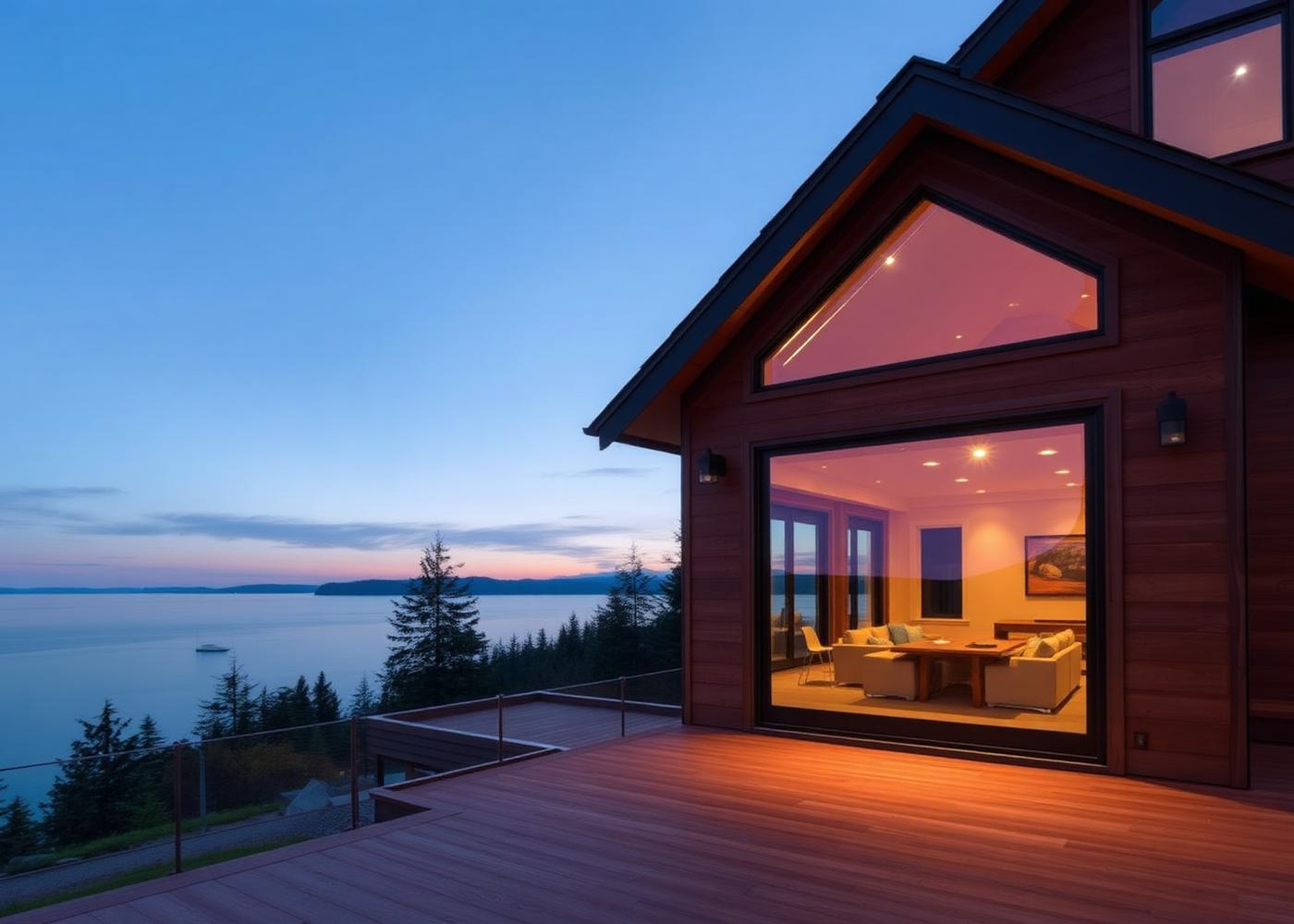 Modern PNW home with a view